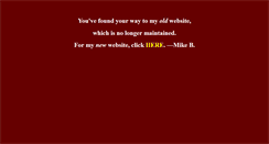 Desktop Screenshot of michaelmbell.net